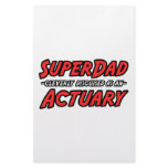SuperDad...Actuary Custom Stationery
