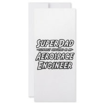 SuperDad...Aerospace Engineer Rack Card Design
