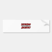 SuperDad...Architect Bumper Sticker