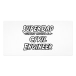 SuperDad...Civil Engineer Photo Cards
