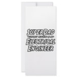 SuperDad...Electrical Engineer Customized Rack Card