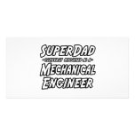 SuperDad...Mechanical Engineer Photo Greeting Card