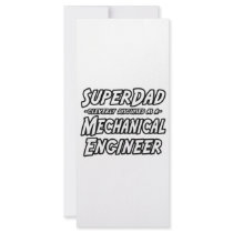 SuperDad...Mechanical Engineer Rack Card Template