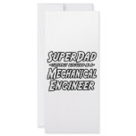 SuperDad...Mechanical Engineer Rack Card Template