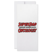 SuperDad...Oncologist rack cards by Oncologist_Shirts SuperDad...Oncologist rack cards