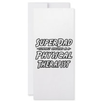 SuperDad...Physical Therapist Custom Rack Card