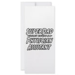 SuperDad...Physician Assistant Custom Rack Cards