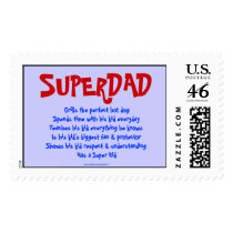 SUPERDAD postage