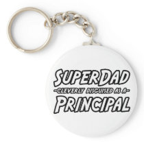 SuperDad...Principal keychains