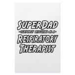 SuperDad...Respiratory Therapist Customized Stationery
