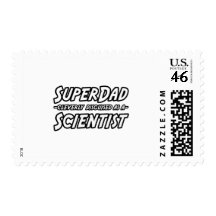 SuperDad...Scientist Stamp