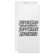 SuperDad...Software Engineer Rack Card Template