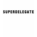 Superdelegate (Girls Black on White) t-shirts by StealthCow Superdelegate (Girls Black on White) t-shirts