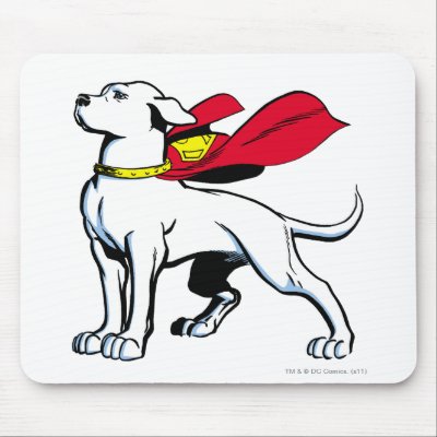 Superdog Krypto mousepads