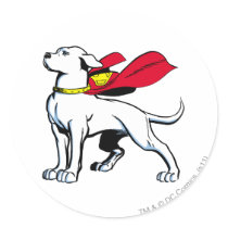Superdog Krypto Sticker