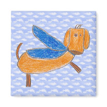 Superdog (Maggie) magnet by SuperMaggie Superdog (Maggie) magnet