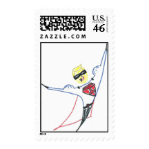 Superdude stamp