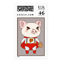Superduper Piggy Stamp