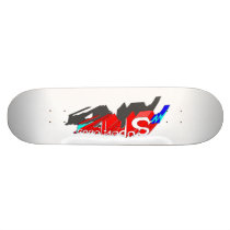 SUPERFLUOUS superhero logo skateboard