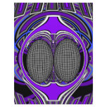 Superfly in blue and purple full color flyer