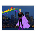 SuperGay San Francisco tarjetas postales