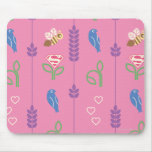 Supergirl Birds, Bees, Trees mousepads