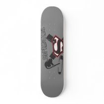 Supergirl Black Safety Pins Skateboard Decks