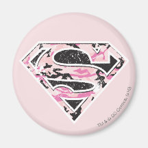 Supergirl Camouflage Logo Fridge Magnets