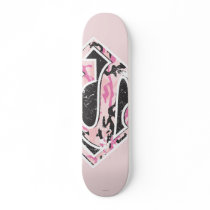 Supergirl Camouflage Logo Skate Board Decks