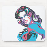 Supergirl Color Splash Pose 1 Mouse Pads