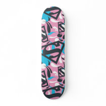 Supergirl Color Splash Swirls Pattern 6 Skate Board Decks