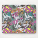 Supergirl Comic Capers Pattern 10 mousepads