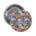 Supergirl Comic Capers Pattern 10 buttons