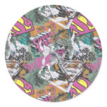 Supergirl Comic Capers Pattern 10 stickers