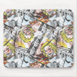 Supergirl Comic Capers Pattern 2 Mousepads