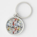 Supergirl Comic Capers Pattern 9 Keychain