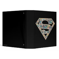 Supergirl Comic Strip Logo Vinyl Binders