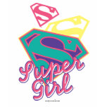 Supergirl Cursive Tanktop