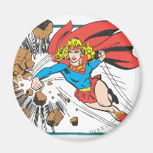 Supergirl Destroys Boulder Refrigerator Magnets