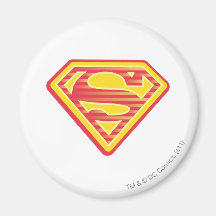 Supergirl Far-Out Logo Fridge Magnet