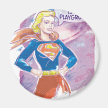 Supergirl Galaxy Fridge Magnets