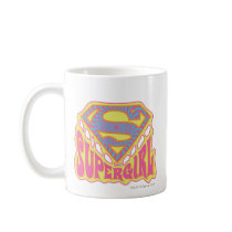 Supergirl Groovy Logo Coffee Mugs