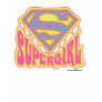 Supergirl Groovy Logo Shirt