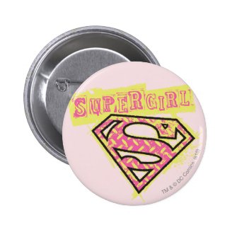 Supergirl Grunge Logo Pink