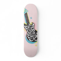Supergirl Guitar Skate Board Deck