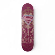 Supergirl Jewel Logo Skateboard Deck