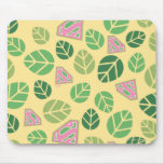 Supergirl Leaf Pattern mousepads