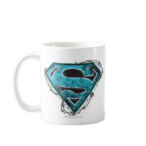 Supergirl Logo Barbed Wire and Flowers Coffee Mugs