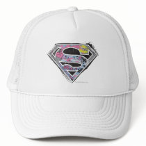 Supergirl Logo Collage Mesh Hats