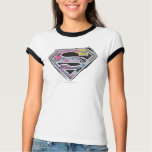 Supergirl Logo Collage T-shirt